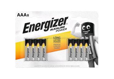 Patarei ENERGIZER Alkaline AAA B8 1.5V