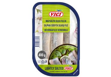 Heeringafilee kergsoola õlis VICI,400g