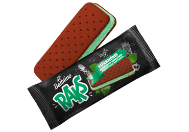 Koorejäätis RAKS piparmündi, 56g