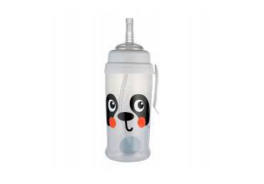 Pudel CANPOL kõrrega Bab.BooPanda 270ml - 2