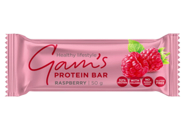 Proteiinibatoon vaarikamaits.Gam's 50g