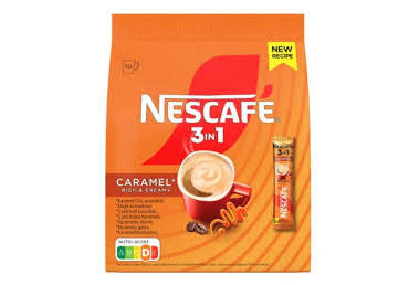 Lahust.kohv NESCAFE 3in1 karamell 10x16g