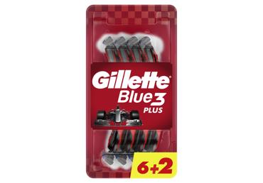 Raseerija GILLETTE Blue3 Plus 6+2tk