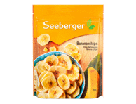Kuivatatud banaani laast. SEEBERGER 150g