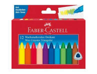Rasvakriidid FABER-CASTELL 12värvi