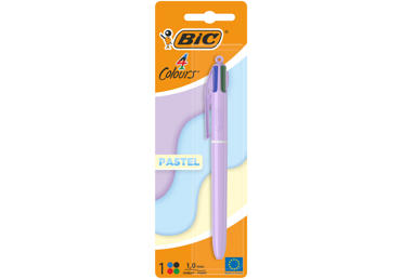 Pastelsed pastapliiatsid BIC 4 värvi - 2