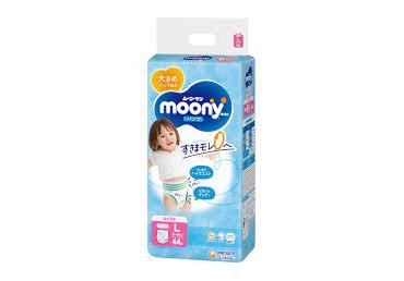 Püksmähk.MOONY Airfit Girl L 9-14kg 44tk