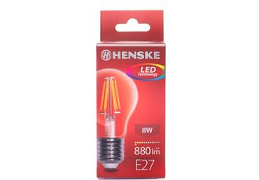 LED pirn A60 E27 8W 880lm HENSKE