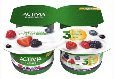 Jogurt ACTIVIA metsamarja, 4x120g
