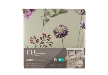 Satiinvoodipesu kmpl 200x220/2x50x70cm