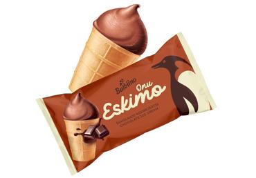 Koorejäätis ONU ESKIMO šoko.tops,65g