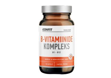 Vitamiini B kompleks ICONFIT 90tk