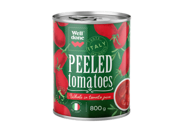 Kons.koor.tomatid WELL DONE 800g