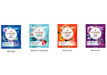 Teeassortii LOVARE puuvil. 64g - 3