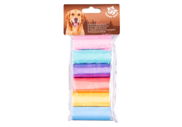 Koera väljaheidete kotid HAPPY TAILS 6tk