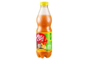Õuna-porgand.banaaninektar MIO&RIO 900ml