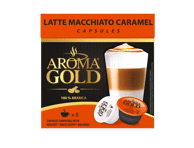 Kohvik. AROMA GOLD Lat.Mc.Cr. 8+8x11.25g