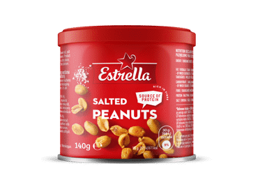 Röst.sool. maapähklid ESTRELLA 140g TIN