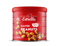 Röst.sool. maapähklid ESTRELLA 140g TIN