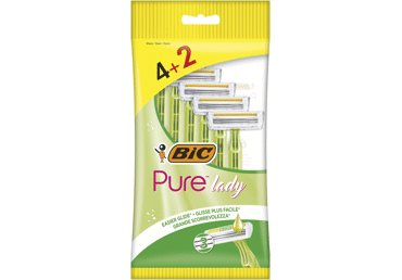 Raseerija BIC Pardel Pure3 Lady, 6tk