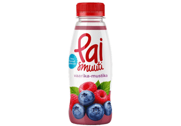 Vaarika-mustika smuuti PAI 250ml