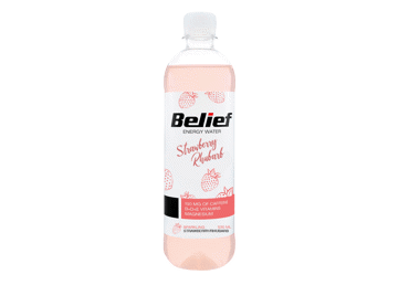 Gas.jook maasika-rabarberi BELIEF 530ml
