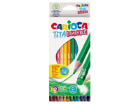Värvipliiatsid CARIOCA Tita 12värvi