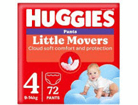 Püksmähkmed Pants 4 Box Boy, HUGGIES, 9-14kg/72 tk