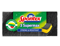 Küürimissvamm SPONTEX Supermax 3tk