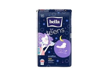 Hügieenisid.BELLA Teen Sens.night 16tk