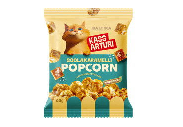 Popkorn s.karam.Kass Arturi BALTIKA 65g