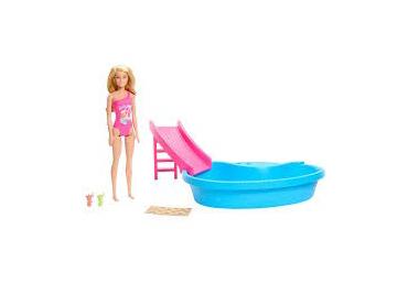 Nukk BARBIE basseinikmpl.liumäega - 2