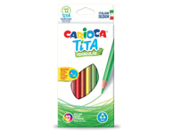 Värvipliiatsid CARIOCA 12v kolmnurksed