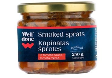 Sprotid tomatikastm.suits.WELL DONE,250g