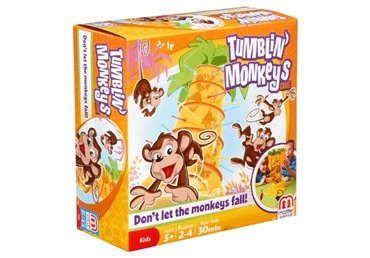 Lauamäng MATTEL GAMES Lõbusad Ahvid - 1