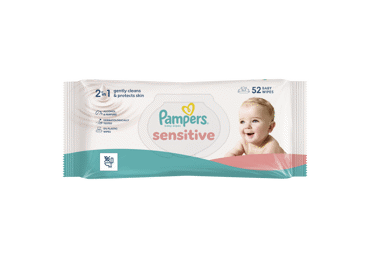 Niisked salvrätik.PAMPERS Sensit.PF 52tk