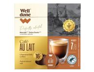 Kohvikapslid WELL DONE CaféAuLait 16x10g