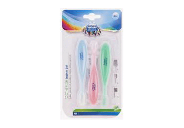 Hambaharja komplekt CANPOL BABIES 3m+