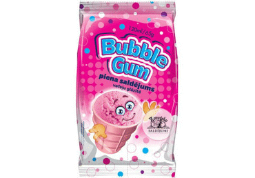 Jäätis Bubble Gum ZEMNIEKU 65g