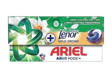 Geelkapslid ARIEL Gold Orchid 26tk