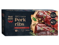 Kauaküp.searibid BBQ-mait.WELL DONE,600g