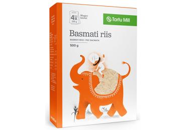 Tartu Mill Riis Basmati 4*125g