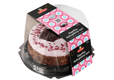 Vaarika-kohupiima tort EESTI PAGAR 400g