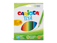 Värvipliiatsid CARIOCA Tita 24tk