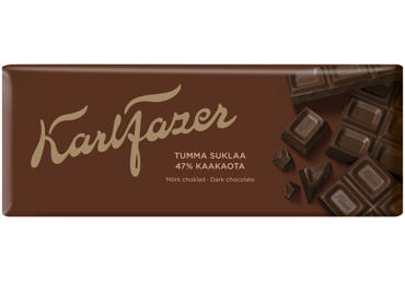 Tume šokolaad KARL FAZER 180g