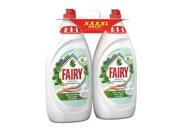 Nõudepesuvah.FAIRY Tea Tree&Mint 2x900ml