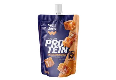 Prot. jogurt WELL DONE karamelli 150g