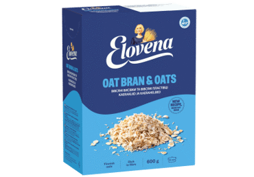 Kaerakliid ja kaerahelbed ELOVENA 600g