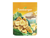 Kuivatatud banaani laast. SEEBERGER 150g