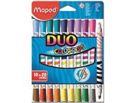 Viltpliiatsid ColorPeps Duo 10tk pestav